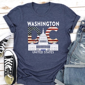 Washington DC T-Shirt: US Capital Building Souvenir Shirt
