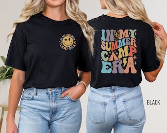 In My Summer Camp Era Shirt, Summer Camp Shirt for Kids, Camping Crew Shirt, Camp Lovers T-Shirt, Camping Family Gift, Girls Camp Shirt