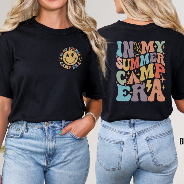 In My Summer Camp Era Shirt, Summer Camp Shirt for Kids, Camping Crew Shirt, Camp Lovers T-Shirt, Camping Family Gift, Girls Camp Shirt