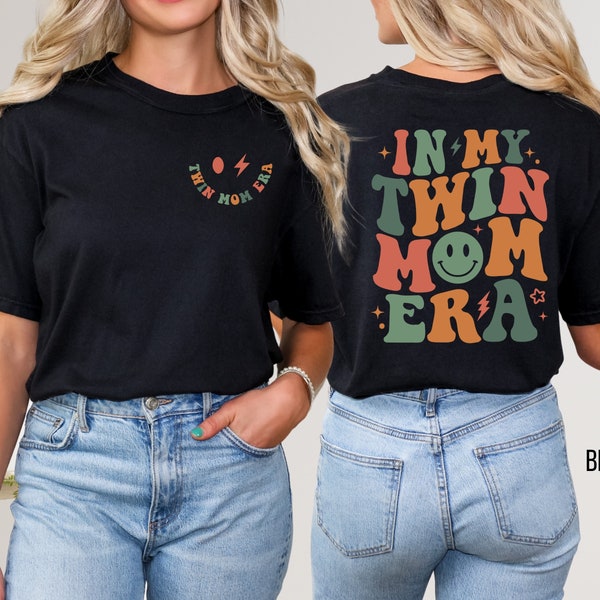 In My Twin Mom Era Shirt, New Mom Gift Shirt, Twin Mama Tee, Mom Life T-shirt, Mom Club Gift