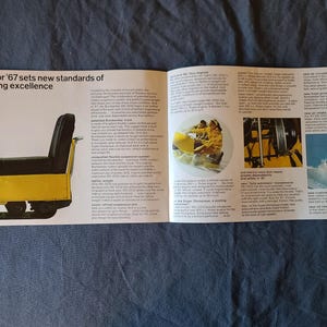 Vintage 1967 Bombardier Limited Ski-Doo Light Footed Snowmobile Brochure image 5