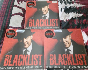 3 Original The Blacklist Music From The Television Series Record Store Day Exclusive Albums Sealed