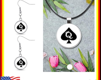 Hotwife Queen Of Spades QOS Cuckold Euro Necklace Lifestyle Jewellery Style 5 Hotwife Queen Of Spades QOS Cuckold Euro Necklace Lifestyle Jewellery Style 5
