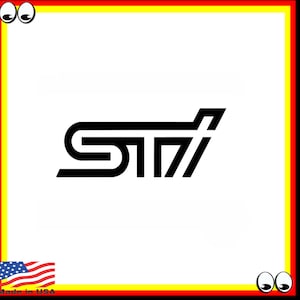 Impreza WRX STI Vinyl Cut Decal Sticker Logo For Subaru