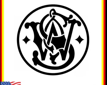 Smith and Wesson Firearms Hunting Vinyl Cut Decal Sticker