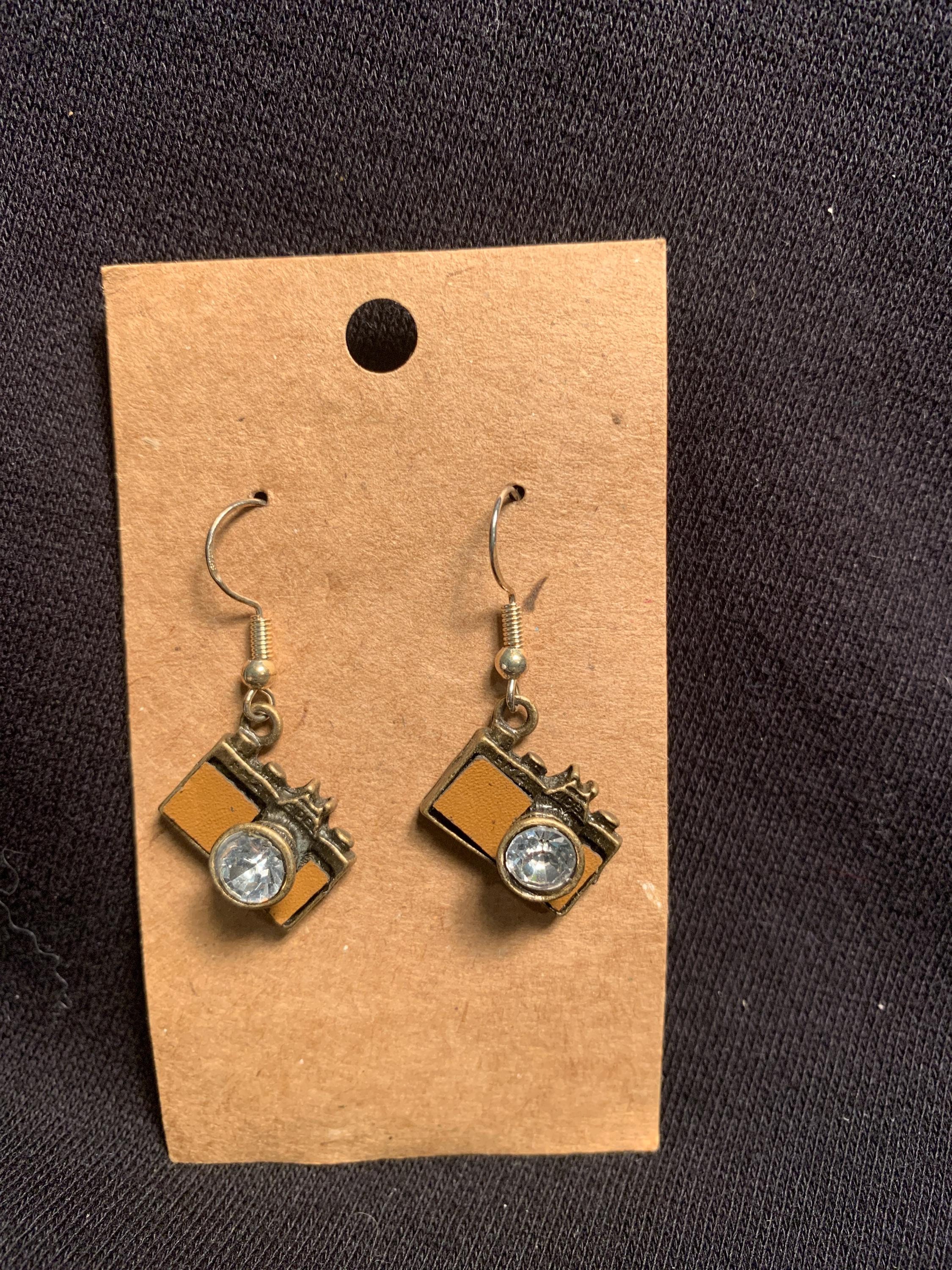 Fashion Earrings Betsey Johnson Camera Earrings Betsey Johnson