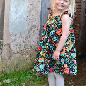 Marigold Dress PDF Sewing Pattern / Children sewing pattern / Sizes 1 year 14 years image 2