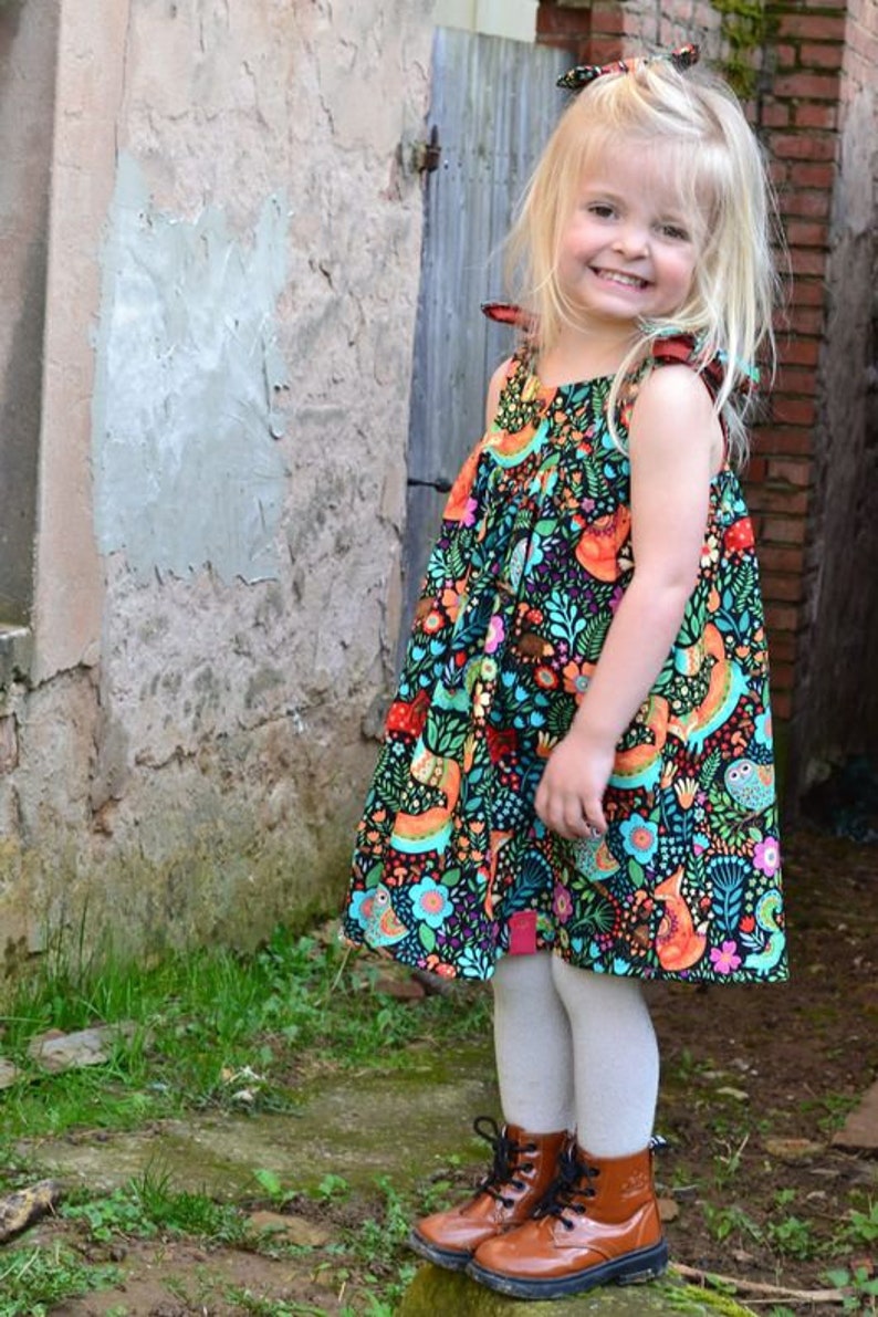 Marigold Dress PDF Sewing Pattern / Children sewing pattern / Sizes 1 year 14 years image 2