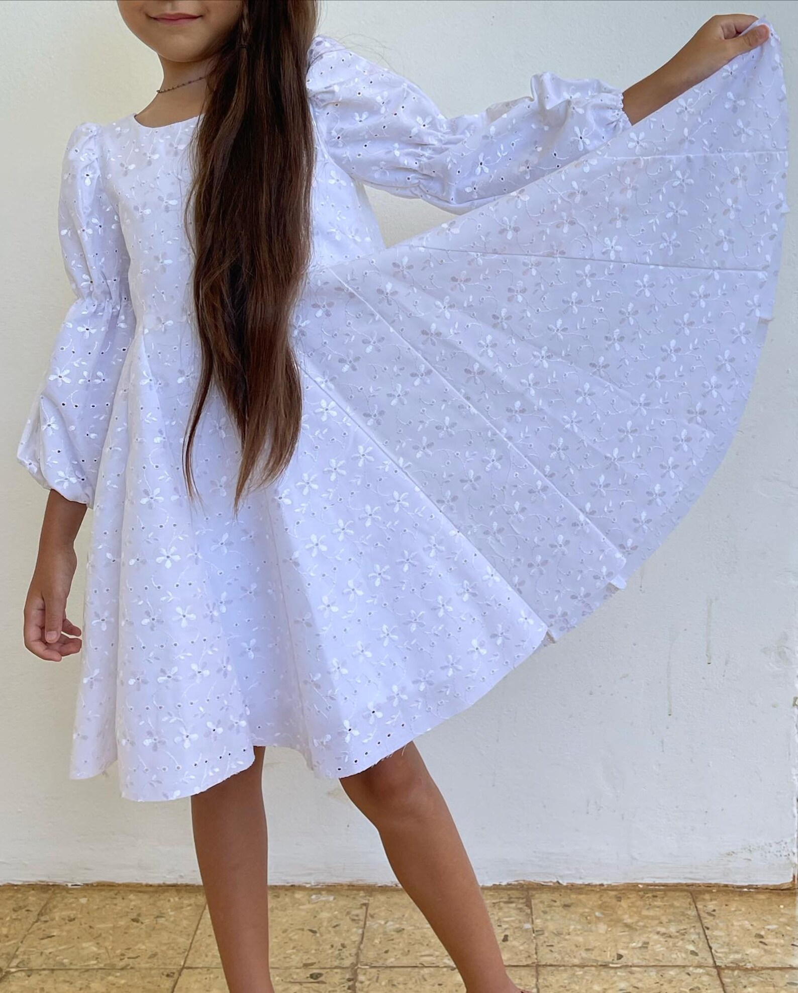 Azalea Dress PDF Sewing Pattern – Children's Twirly Godet Skirt, Sizes ...