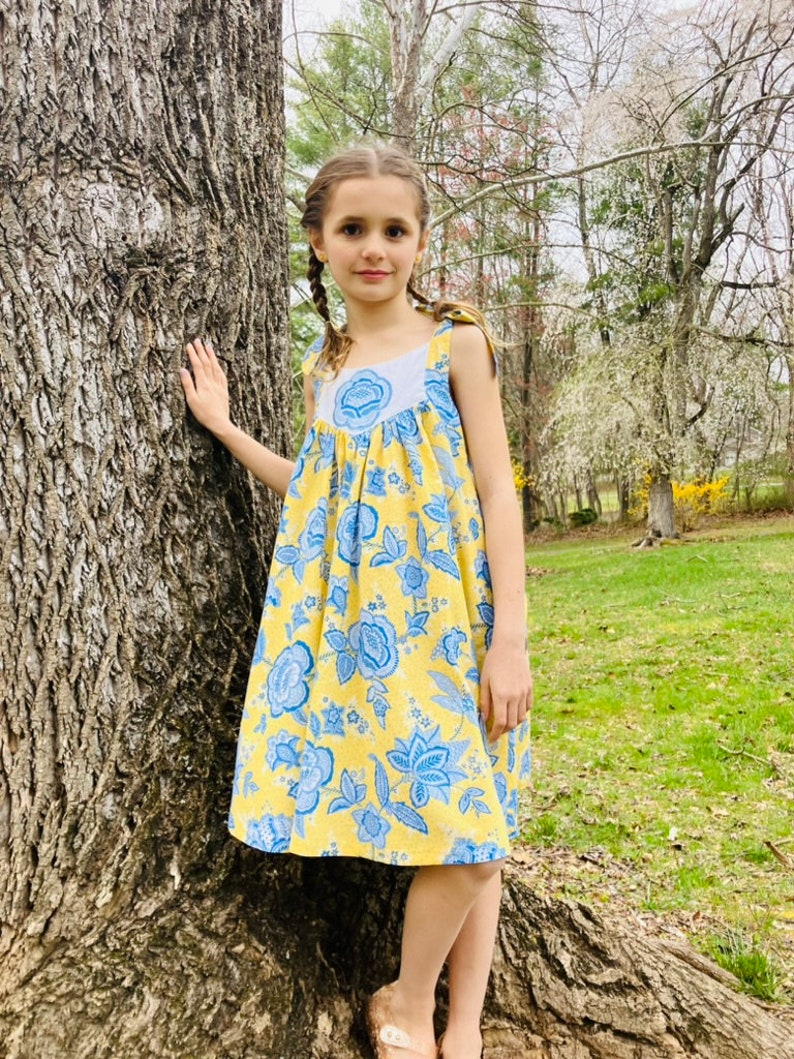 Marigold Dress PDF Sewing Pattern / Children sewing pattern / Sizes 1 year 14 years image 5