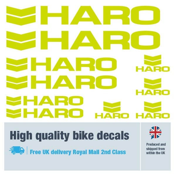 Haro bike cheap stickers