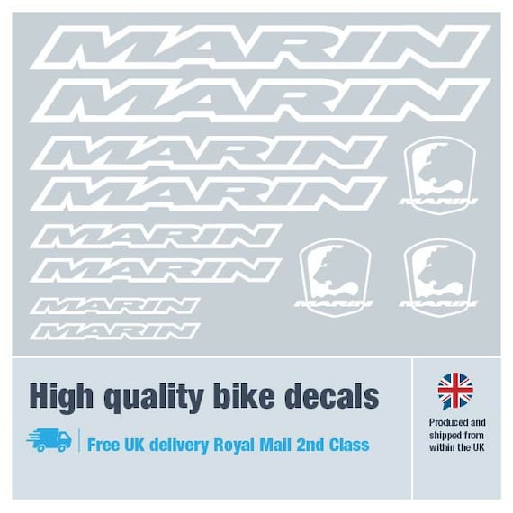 Marin bike best sale stickers