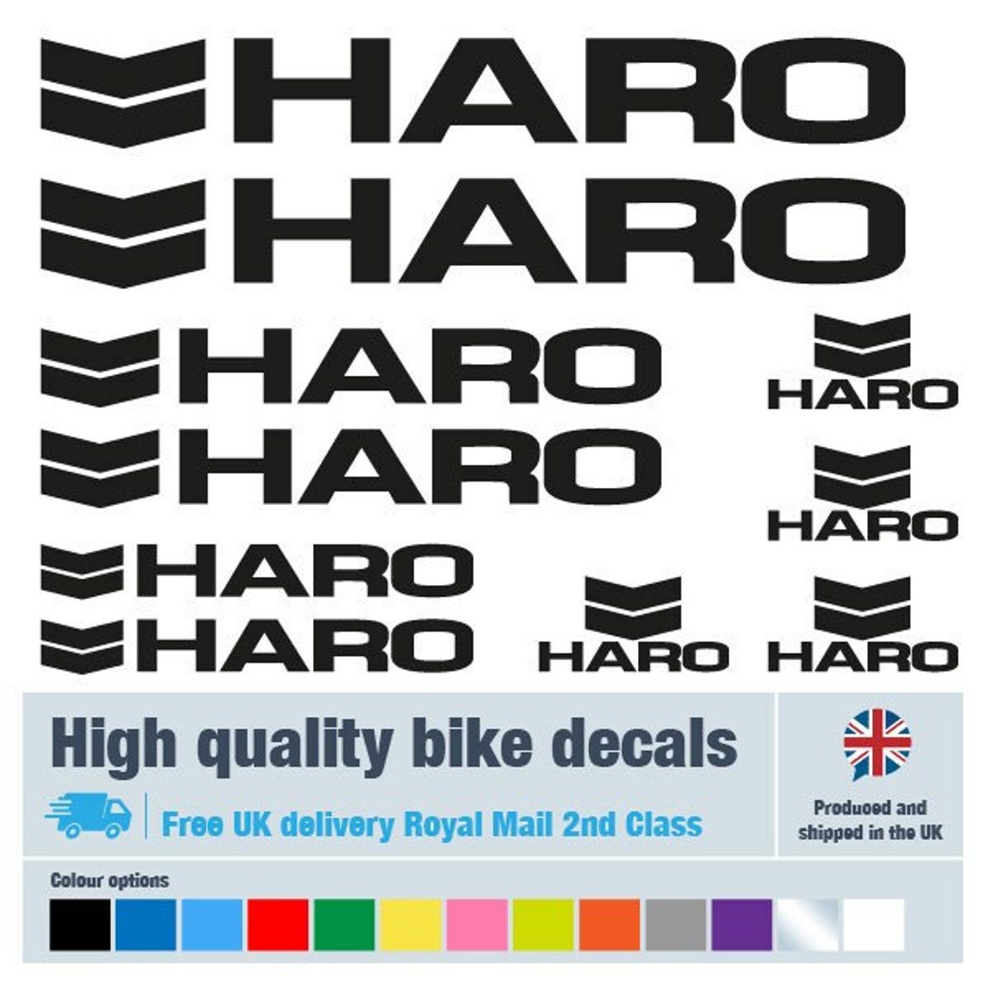 Haro stickers cheap