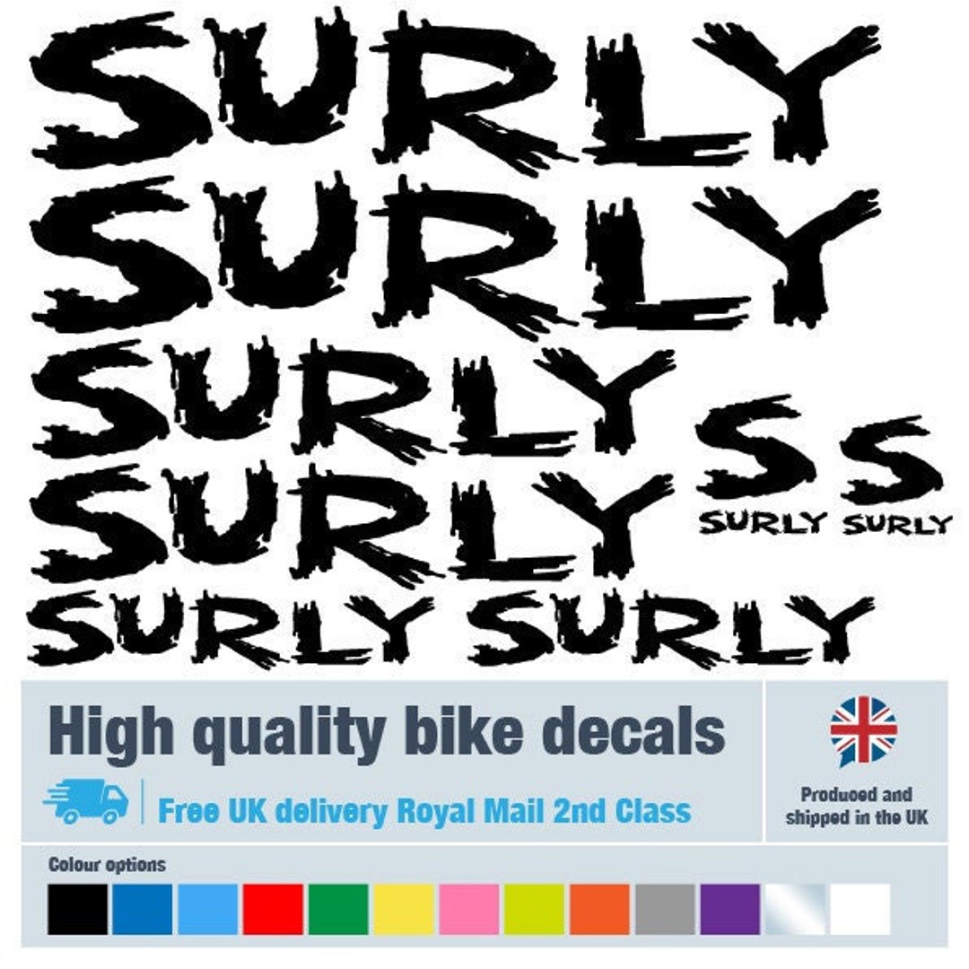surly decal set