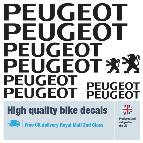 Sticker Logo Peugeot 1970 - ref.12294