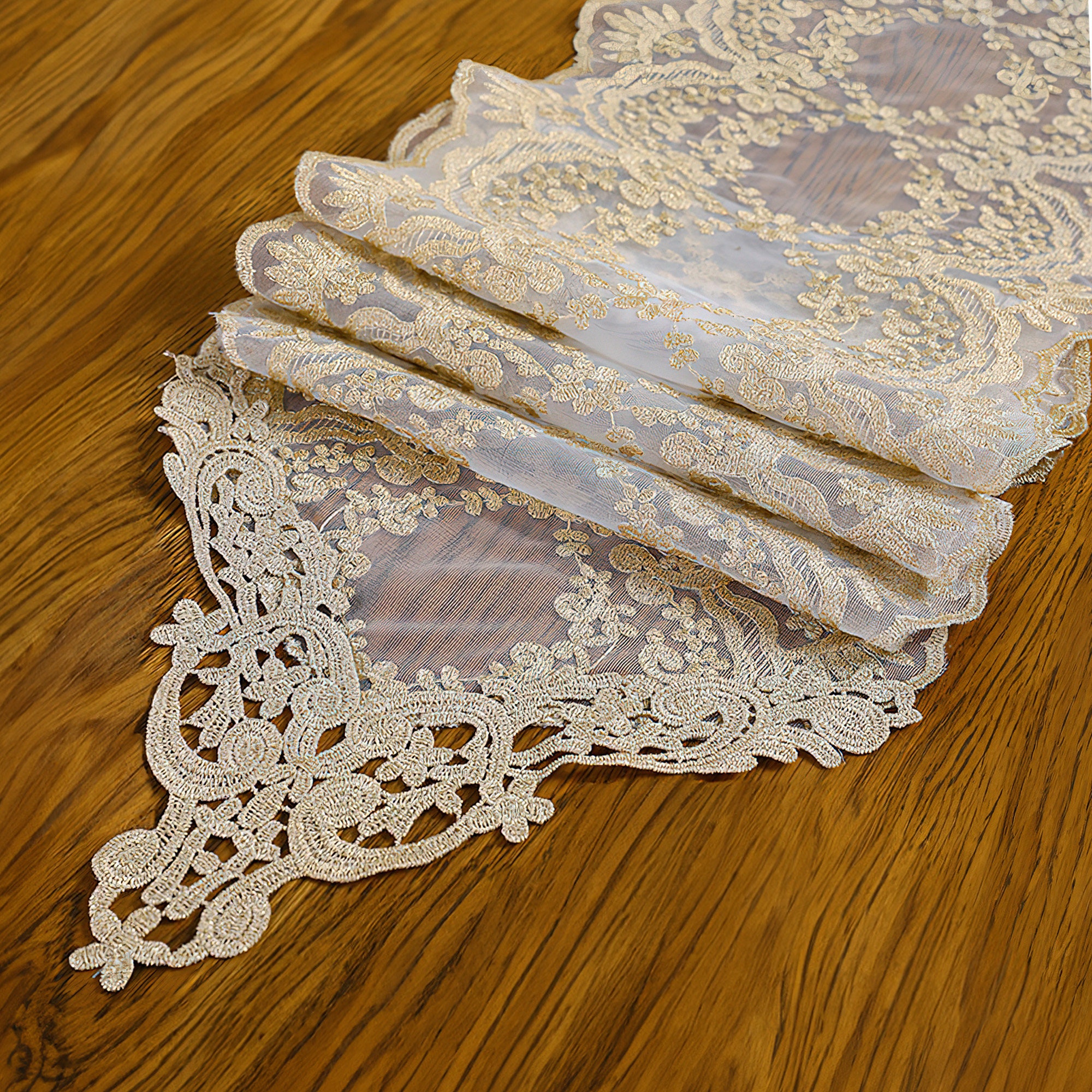 Quaker lace tablecloth - Etsy 日本