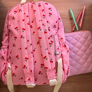 SIX BUNNIES BACKPACK CHERRIES