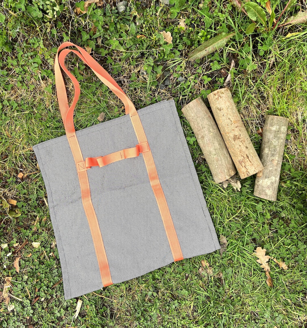 Firewood Carrier, Log Carrier, Wood Carrier Bag, Fireplace Wood Bag, Log Carrier Bag
