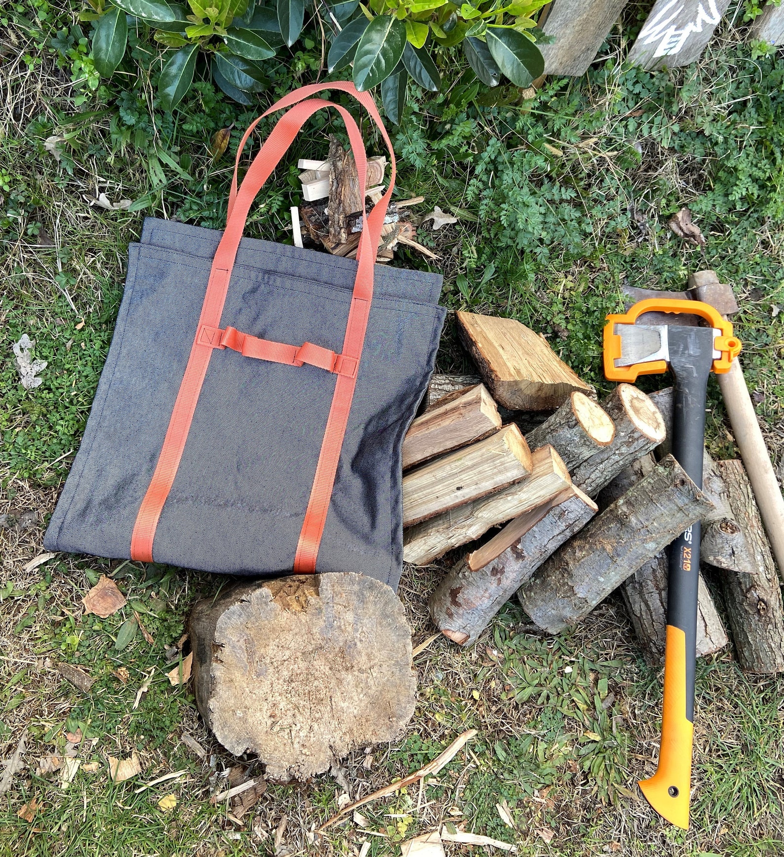 Firewood Carrier, Log Carrier, Wood Carrier Bag, Fireplace Wood Bag