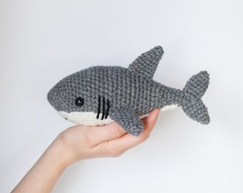 Crochet pattern shark