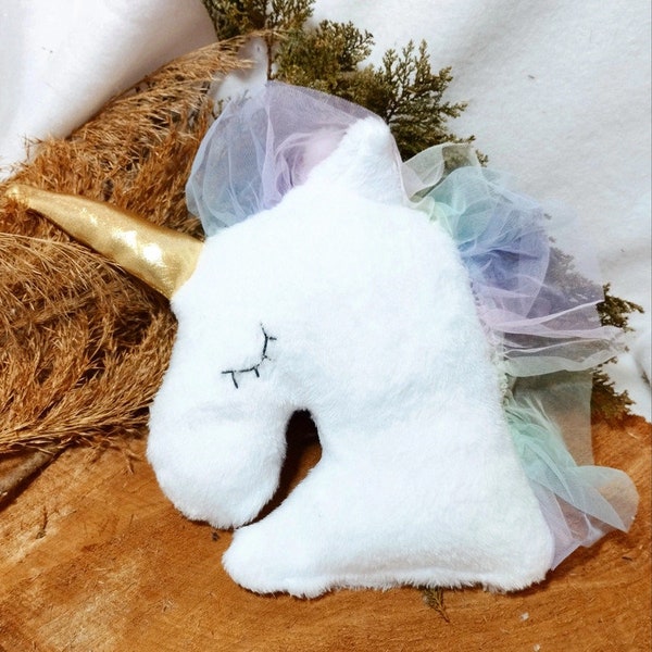 Peluche Licorne - Unicorn - Pilou - Coussin