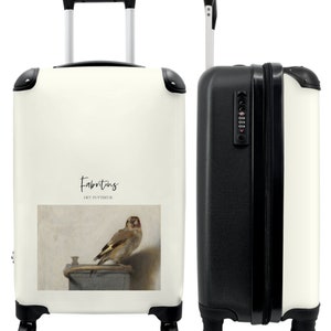 Koffer - handbagage - kunst - fabritius - vogel - oude meester