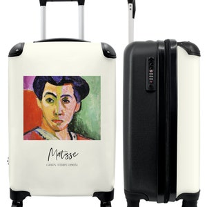 Koffer - handbagage - kunst - matisse - man - oude meester