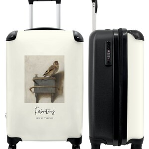 Koffer - handbagage - kunst - fabritius - vogel - oude meester