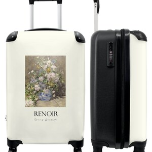 Koffer - handbagage - kunst - renoir - oude meester - stilleven