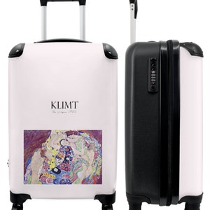 Koffer - handbagage - kunst - modern - klimt - oude meester