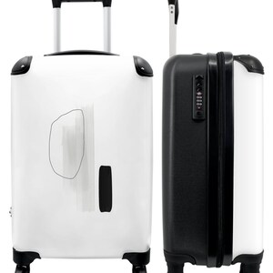 Koffer - handbagage - design - abstract - vormen - lijnen