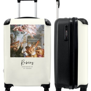Koffer - handbagage - kunst - rubens - oude meester - geschiedenis