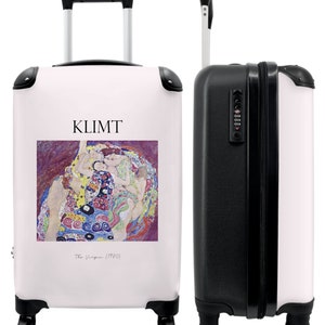 Koffer - handbagage - kunst - klimt - kleur - oude meester