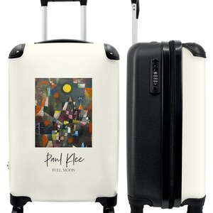 Koffer - handbagage - kunst - abstract - paul klee - landschap