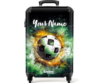 Personalisierter Fußball-Koffer für Kinder - Hartschalen-Kindergepäck
