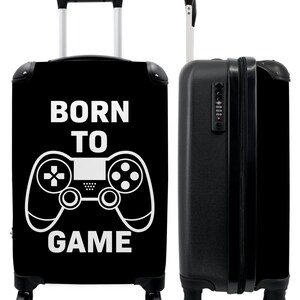 Koffer - handbagage - kinderkoffer - quote - gaming - controller - jongens