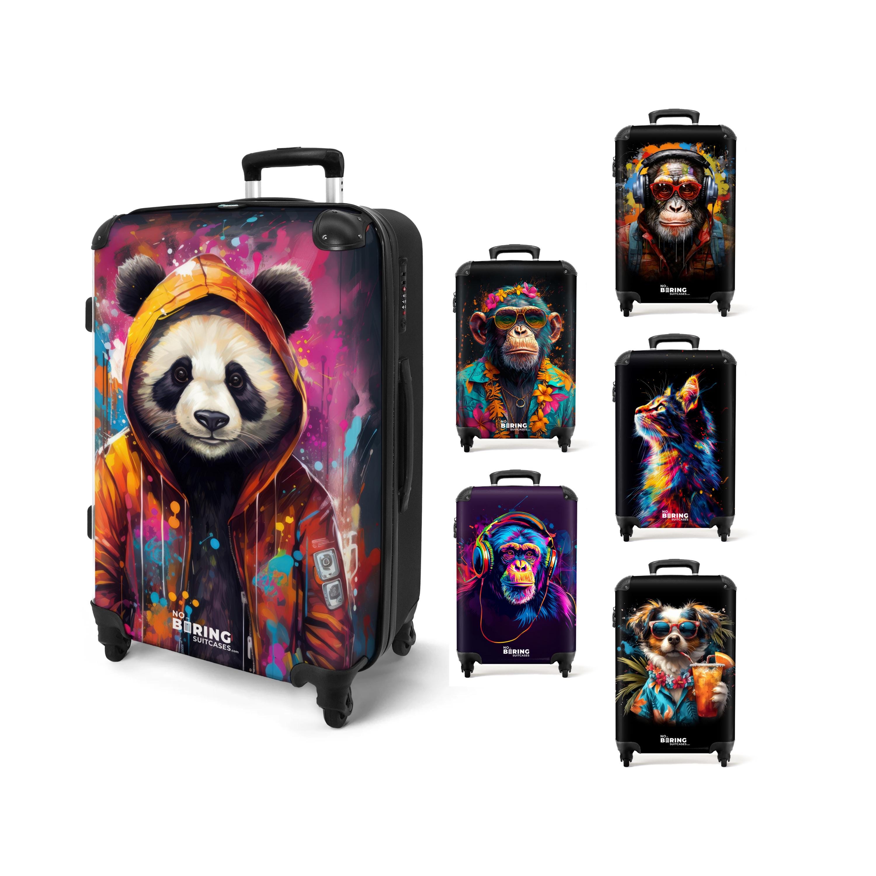 Valise rigide Artistic Graffiti - Valise légère à roulettes