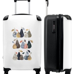 Koffer - handbagage - design - abstract - peer - wit