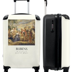 Koffer - handbagage - kunst - rubens - oude meester
