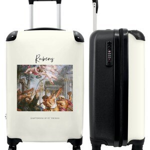 Koffer - handbagage - kunst - rubens - oude meester - geschiedenis