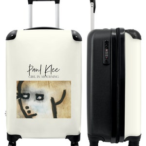 Koffer - handbagage - kunst - paul klee - abstract - modern