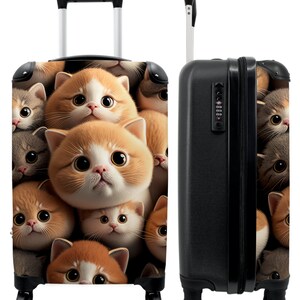 Koffer - handbagage - kinderkoffer - katten - huisdieren - kitten - design