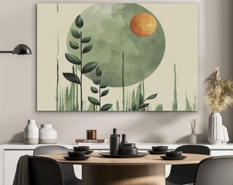 Abstrakte Natur Filz Acoustic Wall Art - schalldichte Wanddekoration
