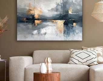 Abstrakte Kunst auf Leinwand - Moderne Wanddekoration