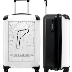Koffer - handbagage - racebaan - f1 - autodromo nazionale monza - wit - race
