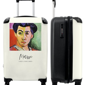 Koffer - handbagage - kunst - matisse - man - oude meester