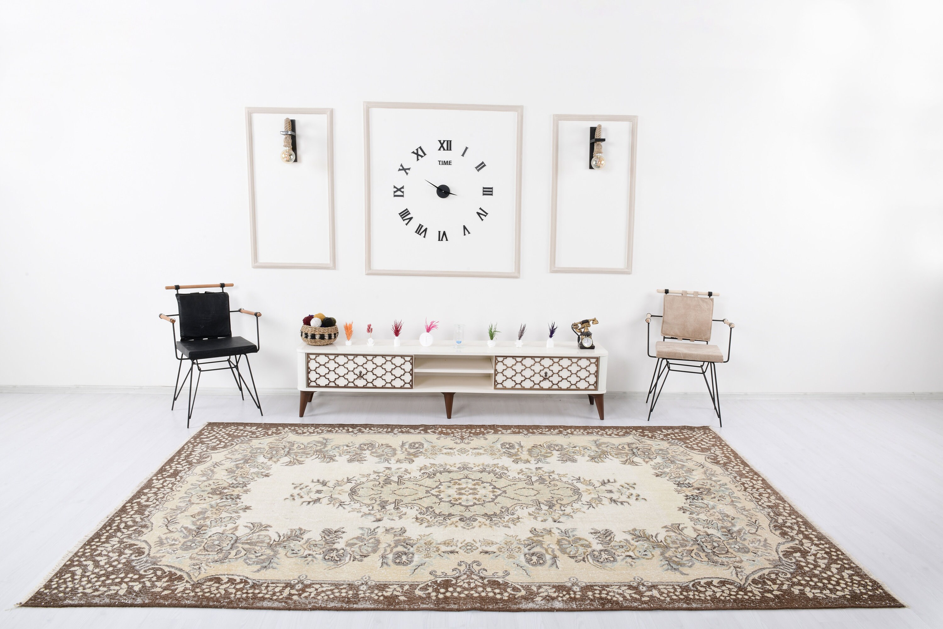 6x10 Rug,bohemian Rug,vintage Rug 6x10,turkish Area Rug,handmade Rug ...