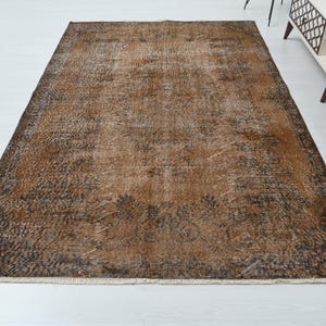 Oushak Rug,Rug For Bedroom,Soft Rugs,Handmade Rug,Living Room Rug,5x8 Rugs,Oushak Area Rug,Turkish Rug,Oriental Rug,Floor Rugs,Rug,S-2633