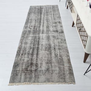 Wool Rug,Kitchen Runner Rug,3x9 Corridor Rug,Handmade Rug,Rug,3x9 Rug,Runner Rug,Oushak Runner Rug,3x9 Vintage Runner,Entry Rug,B-3268