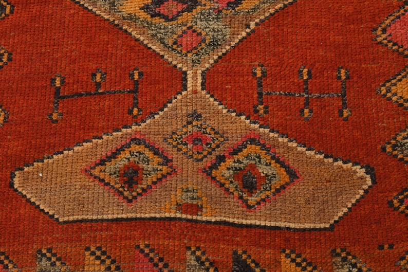 3x9,runner,3x9 Vintage Rug,oushak Runner Rug,turkish Runner Rug,vintage